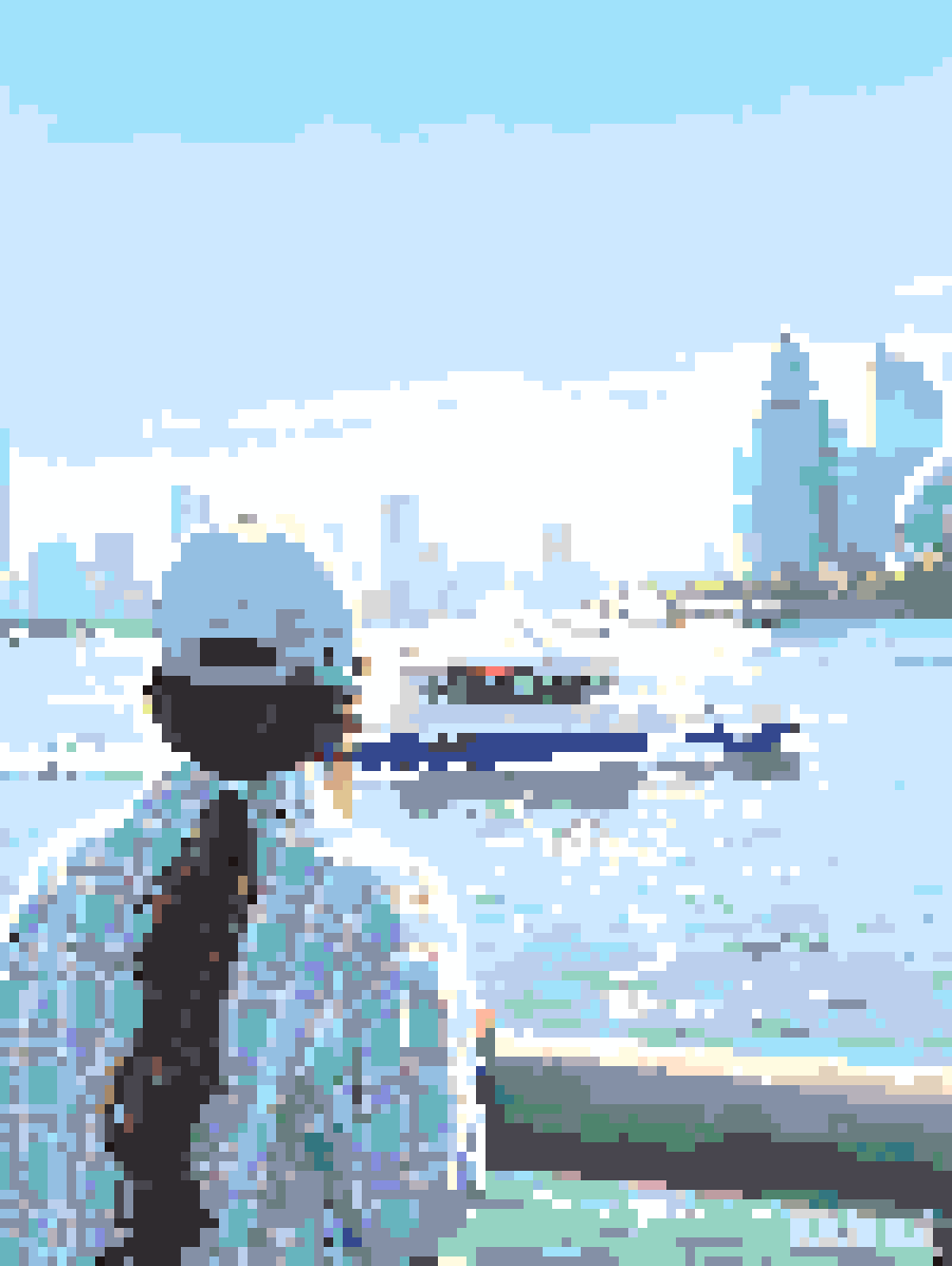 我的 100×133 拼豆图纸
